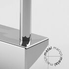 Kit Acessórios para Banheiro Troia Prata Alto Brilho Grego Me