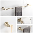 Kit Acessórios Para Banheiro Vintage Antigo Bronze Lavatório