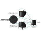 Kit Acessórios Para Bannheiro Lixeira Suporte Papel Higiênico