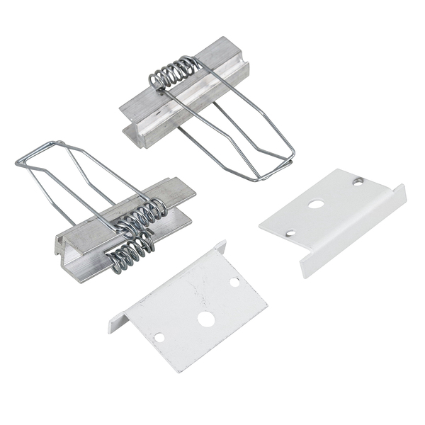 Kit Acessórios para Fixação de Perfil para Fita LED de Embutir