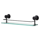 Kit Acessórios Suportes Banheiro Lavabo 6 Peças Preto Luxo