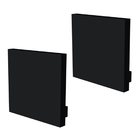 Kit Acessórios Taschibra Para Perfil Sobrepor 3,5x35cm Spire