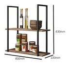 Kit Adega Com Espelho E Prateleira Aurora Demolição Preto