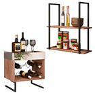 Kit Adega E Prateleira Multiuso 60 Cm Industrial Ariel Demoli