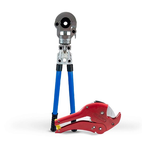 Kit Alicate 16/20/25mm Tipo U + Tesoura Tudogás