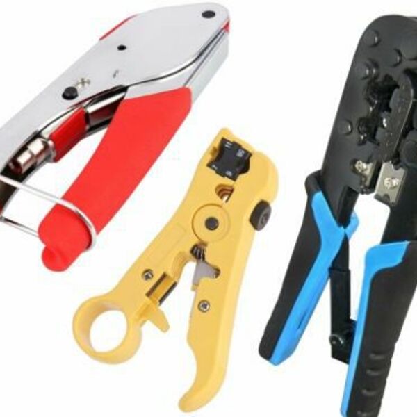 Kit Alicate Compressão+ Alicate Grimpar Rj45 Rj11+ Decapador