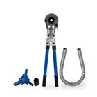 Kit Alicate Prensa 16/20/25mm Tipo U+escareador+mola 20mm