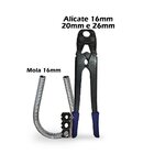 Kit Alicate Prensa Tubo Pex 16/20/26mm + Mola 16mm