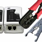 Kit Alicate Rj45 Crimpador Testador Cabo E Decapador
