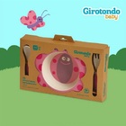 Kit Alimentação Refeição Bebe Infantil Ecologico Prato +2 Tal