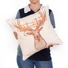 Kit Almofada 2 Unidades Natal Estampada Decorativa 40cm X 40c