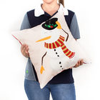 Kit Almofada 2 Unidades Natal Estampada Decorativa 40cm X 40c