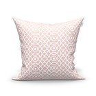 Kit Almofada Bege Estampada Franci 45cm X 45cm 4 Unidades Com