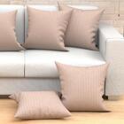 Kit Almofada Bege Lisa 2 Unidades 60cm X 60com Com Refil De S