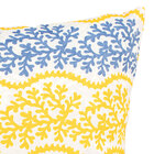 Kit Almofada Decorativa Amarela Geométrica Estampada 3 Unidad