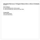 Kit Almofada Estampada Decorativa Para Sala 60cm X 60cm 2 Uni