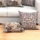 Kit Almofada Estampada Decorativa Para Sala 60cm X 60cm 2 Uni