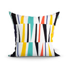 Kit Almofada Estampada Geométrica Colorida 3 Unidades 45cm X