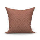 Kit Almofada Marrom Lisa Grande 4 Unidades 60cm X 60cm Com Re