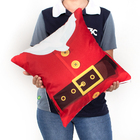 Kit Almofada Natal Estampada Decorativa 3 Unidades 40cm X 40c