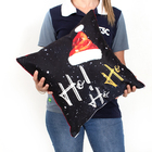 Kit Almofada Natal Estampada Decorativa 40cm X 40cm Tecido Su