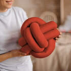 Kit Almofada Nózinho Amarelo, Roxo E Laranja 3 Unidades