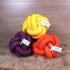 Kit Almofada Nózinho Amarelo, Roxo E Laranja 3 Unidades