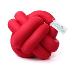 Kit Almofada Para Quarto Rosê, Vermelho E Cinza 3 Unidades