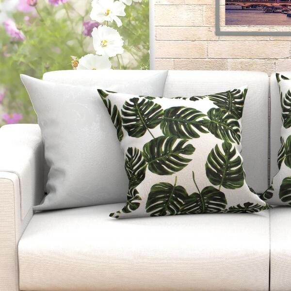 Kit Almofada Para Sala Costela De Adão 2 Unidades 60cm X 60cm