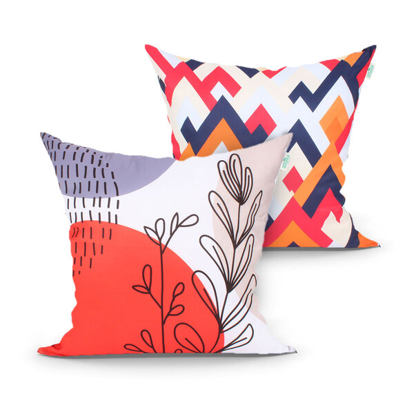 Kit Almofada Para Sala Ou Quarto Estampada Decorativa 45cm X