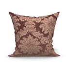 Kit Almofada Para Sala Tabaco E Bege 2 Unidades 60cm X 60com