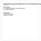 Kit Almofada Rosê Decorativa Para Quarto 3 Unidades 45cm X 45