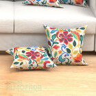 Kit Almofadas Decorativas Para Sala Coloridas Floral 6 Unidad