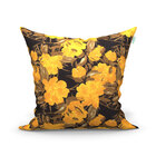 Kit Almofadas Decorativas Para Sala Floral Composê Amarelo Si