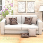 Kit Almofadas Decorativas Para Sala Imperial Tabaco 45cm X 45