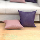 Kit Almofadas Decorativas Para Sala Medalhão Roxo/rosê Compos