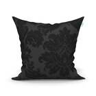 Kit Almofadas Decorativas Para Sala Preta Jacquard 45cm X 45c