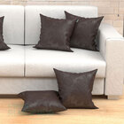 Kit Almofadas Decorativas Para Sala Tabaco Medalhão Jacquard