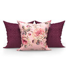 Kit Almofadas Decorativas Vinho Medalhão e Essenciale Rosê 45