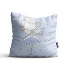 Kit Almofadas Meninas Infantil Fadas 35x35cm 4un