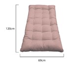 Kit Almofadas Para Poltrona E Puff Costela Linho Rosê - Amare