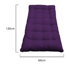 Kit Almofadas Para Poltrona E Puff Costela Suede Roxo - Amare