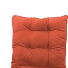 Kit Almofadas Para Poltrona E Puff Costela Suede Terracota -