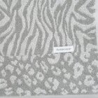 Kit Animal Print  Toalha De Banho E De Rosto Zebra