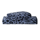 Kit Animal Print Toalha De Banho E De Rosto - Onça