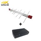 Kit Antena Digital 4k Log 16 Conversor Imagevox  12m Cabo Coa