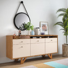 Kit Aparador Buffet Bar 2 Portas Valentim E Espelho Adnet Fre