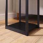 Kit Aparador Buffet Dallas Cantinho Café Mesa Apoio Lateral L