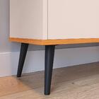 Kit Aparador Buffet Madero Barzinho Sala Armário Suspenso Amé