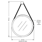 Kit Aparador Buffet Para Sala Veneza Com Espelho Adnet 54cm F